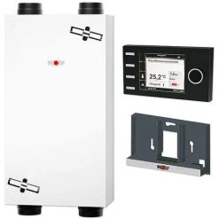 WOLF Paket CWL-F-150 EXCELLENT Mit Vorheizregister Inkl. Bedienmodul BM-2 Und Wandsockel - Mit Wärmerückgewinnung