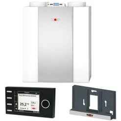 WOLF Paket CWL-300 EXCELLENT Inkl. Bedienmodul BM-2 Und Wandsockel - Mit Wärmerückgewinnung