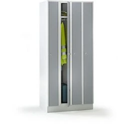 Wolf Raumspar-Schrank - 4 Abteile, Schrankbreite 800 Mm, Silbergrau RAL 7001 6 Wolf Raumspar-Schrank - 4 Abteile, Schrankbreite 800 Mm, Silbergrau RAL 7001 -WOLF Geschäft 15623234 3