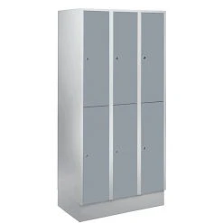 Wolf Schließfachschrank Mit Sockel - HxBxT 1800 X 900 X 500 Mm, 6 Fächer, -WOLF Geschäft 15623308 4