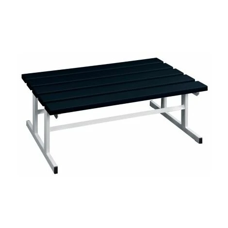 Wolf Garderobenbank - Sitzfläche Beidseitig - Schwarz, 1000 Mm Länge Bank Bank 1 Wolf Garderobenbank - Sitzfläche Beidseitig - Schwarz, 1000 Mm Länge Bank Bank