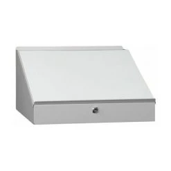 Wolf Schreibpultaufsatz - Verschließbar - Lichtgrau Arbeitspult Arbeitspulte