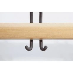 Wolf Garderobenbank, Zweiseitig - Länge 2000 Mm, PVC-Leiste - 2 X 8 Doppelhaken, -WOLF Geschäft 15628952 4