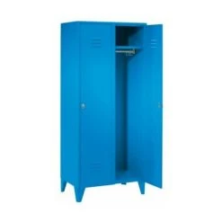 Wolf Stahlspind Mit Stollenfüßen, Abteile Schrankhoch - Vollwandtüren,