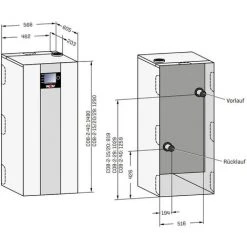 WOLF COB-2-15 Ölbrennwertkessel Paket Mit Bedienmodul BM-2 Für Mischerkreis - 8908791W08 -WOLF Geschäft 17368578 2