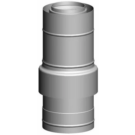 WOLF Zuluftstutzen Für LAS An Fassade - Edelstahl - DN 80/125 - Länge 1000 Mm - 2651663 1 WOLF Zuluftstutzen Für LAS An Fassade - Edelstahl - DN 80/125 - Länge 1000 Mm - 2651663