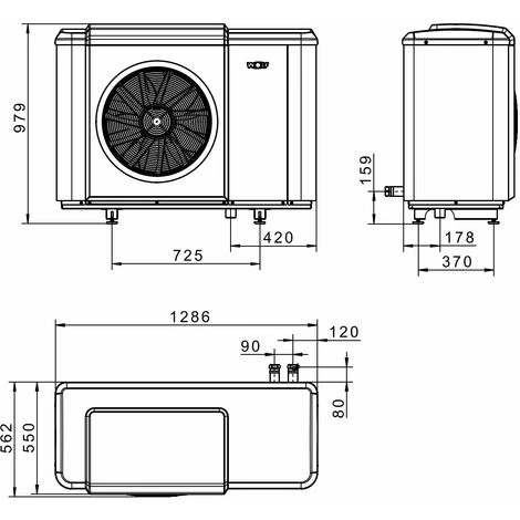 WOLF Wärmepumpen-Center-Paket CHC-Monoblock 07/200 Inklusive CHA07/400V, Warmwasserspeicher, Bedienmodul + Zubehör - 9146835W02 2 WOLF Wärmepumpen-Center-Paket CHC-Monoblock 07/200 Inklusive CHA07/400V, Warmwasserspeicher, Bedienmodul + Zubehör - 9146835W02 – Bild 2