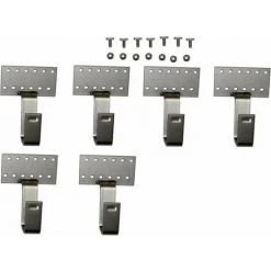 WOLF Falzziegel-Haken Aluplus Set A 6 Stück, 6mm