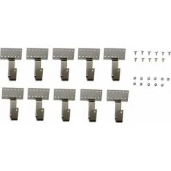 WOLF Falzziegel-Haken Aluplus Set A 10 Stück, 6mm