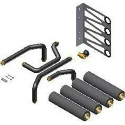 WOLF Verrohrungsset Für FWS-2-80 Cascade