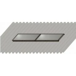 WOLF Schneelast-Erweiterung AluPlus 2 Kollektor TopSon F3-Q (Querformat>