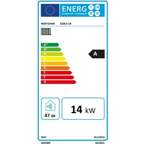 WOLF Gasbrennwert-Heiztherme CGB-2-14 ComfortLine, Mit Hocheff. Heizkreispumpe 2 WOLF Gasbrennwert-Heiztherme CGB-2-14 ComfortLine, Mit Hocheff. Heizkreispumpe – Bild 2
