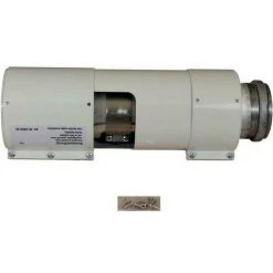 WOLF Luft-/Abgasrohr Weiß, 96/63mm 270mm Mit Revisionsöffnung