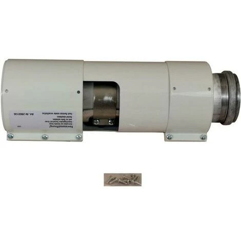 WOLF Luft-/Abgasrohr Weiß, 96/63mm 270mm Mit Revisionsöffnung 1 WOLF Luft-/Abgasrohr Weiß, 96/63mm 270mm Mit Revisionsöffnung