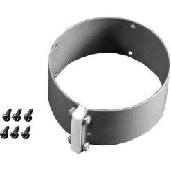 WOLF Schelle Für Luftrohr D= 96, Weiß Breite 55mm