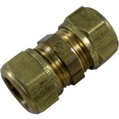 WOLF Gerade Verschraubung 15mm Messing, Für CRK-12, 2483594