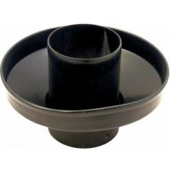 WOLF Mündungsstück DN 63/96 Schwarz Für Senkr. LAF, 2651060