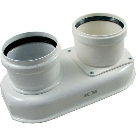 WOLF Verteiler DN80/80 Exzentrisch Bis 03/2009, 2651219 1 WOLF Verteiler DN80/80 Exzentrisch Bis 03/2009, 2651219