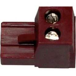 WOLF Gegenstecker 2-pol. Purpurrot Für WPM-1, 2744924