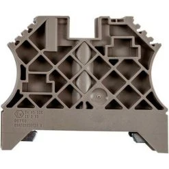 WOLF Reihenklemme Endwinkel WEW 35/2 Für WPM-1, Beige, 2768100