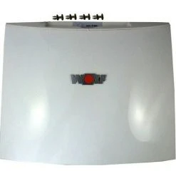 WOLF Designelement Unten Groß Weiß, Für CHU/CNU, PG27, 8907811