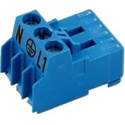 WOLF Gegenstecker 3-polig Blau Für CGU-2/CGU-2K, PG016