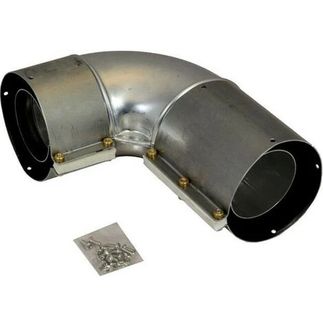 WOLF Bogen 90 Grad F.Luft-/Abgasrohr, Für GG-EK, 2600050 1 WOLF Bogen 90 Grad F.Luft-/Abgasrohr, Für GG-EK, 2600050