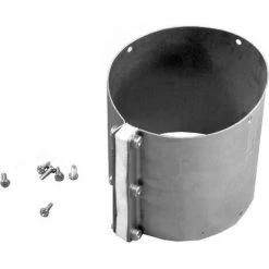 WOLF Schelle Luftrohr D=96,100mm Br F Revisionsöf.