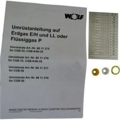 WOLF Umrüstsatz Für Gasbrennwertthermen CGB-35 CGB-K 40-35 Flg. A EGs Bzw LL A E