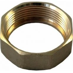 WOLF Überwurfmutter 1 1/2" X 19mm Messing, 2009006