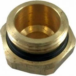 WOLF Doppelnippel Reduziert 1"-3/4"AG Messing, 2009025