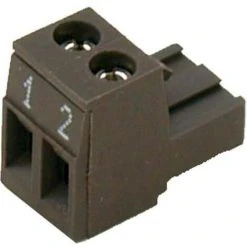 WOLF Gegenstecker Schwarz 2-polig 2794062