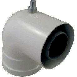 WOLF Stützbogen DN60/100 87Gr Aus Poypropylen, 2651218