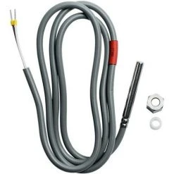 WOLF Speicherfühler PT1000 45mm 1000mm, Mit. Klemmringverschr., FWS-2-80