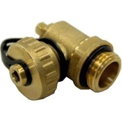 WOLF FE-Hahn Mit Kappe 90 Flachd.AG 1/2