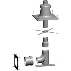 WOLF Schachtbausatz Kaskade, DN 80, 2651828