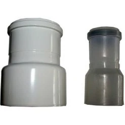 WOLF Reduzierung 80/125 Auf DN60/100 Aus Polypropylen