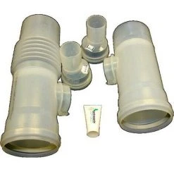 WOLF Erweiterungsbausatz 2 DN125 Für Mehrfachbelegung, Raumluftunabh.