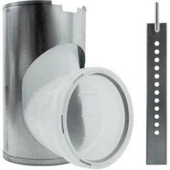 WOLF Stützbogen 87Grad DN 200 PP M Abstützung Udn Auflagesch.