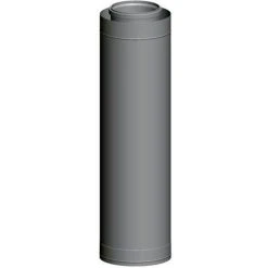 WOLF Luft-/Abgasrohr DN 200/300, Edelstahl/PP 1000mmm