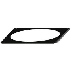 WOLF Mauerblende DN 300, Edelstahl, 2651398