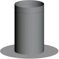 WOLF Flachdachkragen DN 300, Edelstahl, 2651400