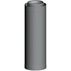 WOLF Luft-/Abgasrohr DN 250/350, Edelstahl/PP 1000mm