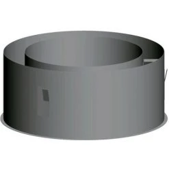 WOLF Wandfutter DN 250, Edelstahl, 2651416