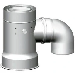 WOLF Adapter DN 160x160x160/225 Raumluftunabhängig