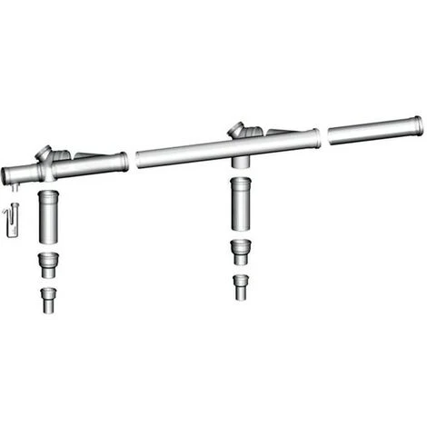 WOLF LAS-Grundbausatz DN 110, Raumluftabhängig, 2651686 1 WOLF LAS-Grundbausatz DN 110, Raumluftabhängig, 2651686