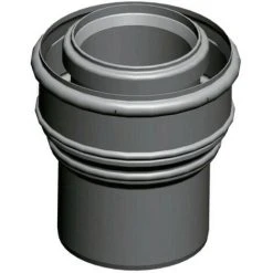 WOLF Übergang Von DN 80/125 Auf DN 110/160 Weiß