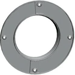 WOLF Rosette F L/Abgasr. Zweiteilig D= 60/100 Weiß