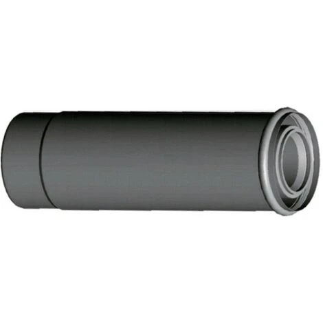 WOLF Schiebemuffe (Trennvorrichtung) Für Luft-/Abgasrohr D= 60/100, Weiß 1 WOLF Schiebemuffe (Trennvorrichtung) Für Luft-/Abgasrohr D= 60/100, Weiß