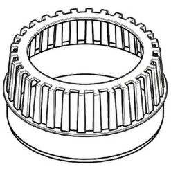 WOLF Zuluftgitter Konzentrisch DN110/160 Aus PP